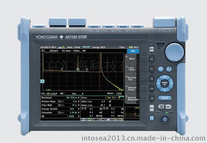 AQ7280横河推出新款电容式触摸屏按键两用OTDR光时域反射仪AQ7282A